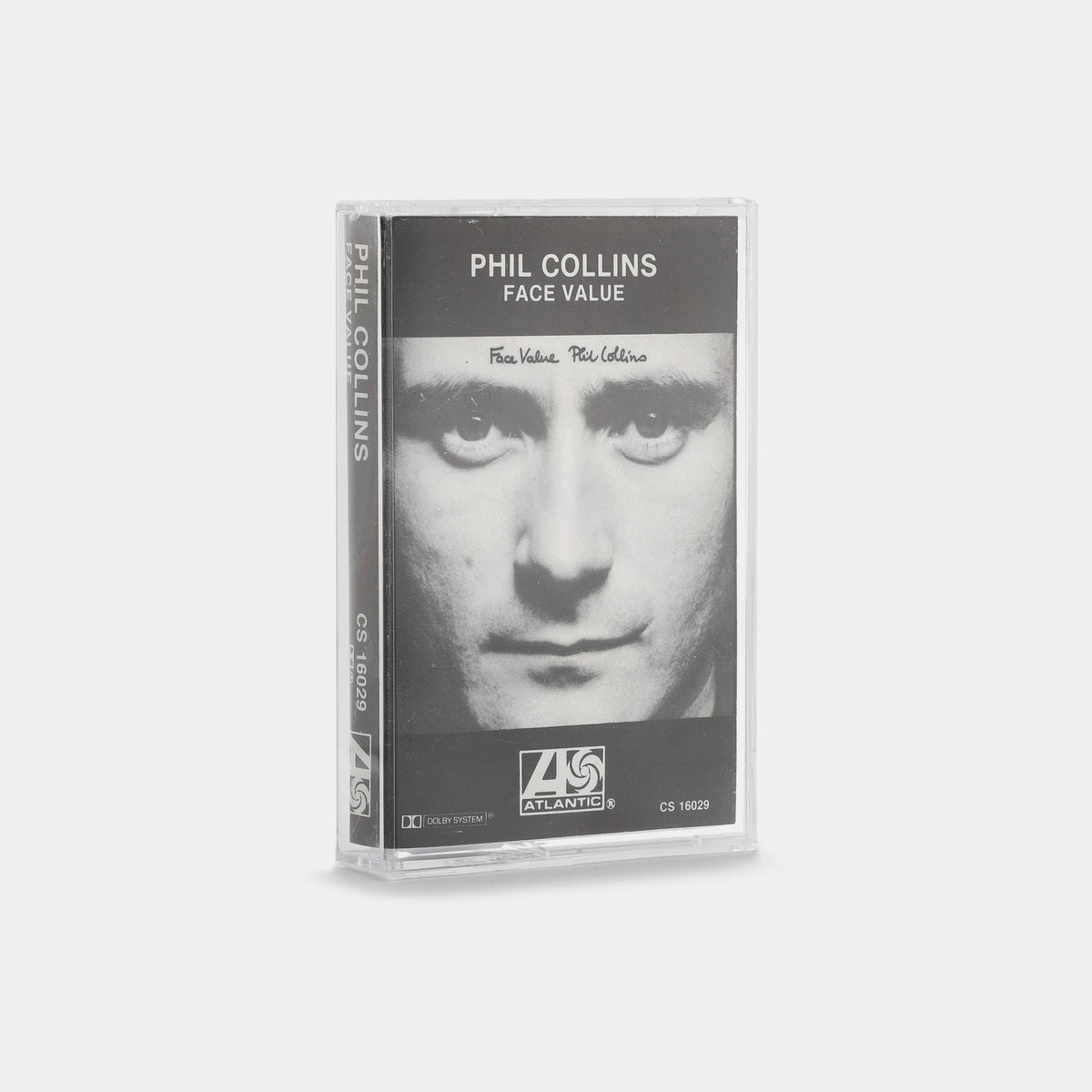Phil Collins — Face Value — Cassette — reference artwork; not a photo of the actual item