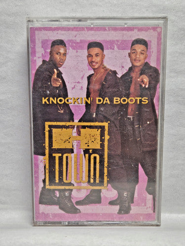 H-Town — Knockin' da Boots (Cassette Single) — Cassette — reference artwork; not a photo of the actual item