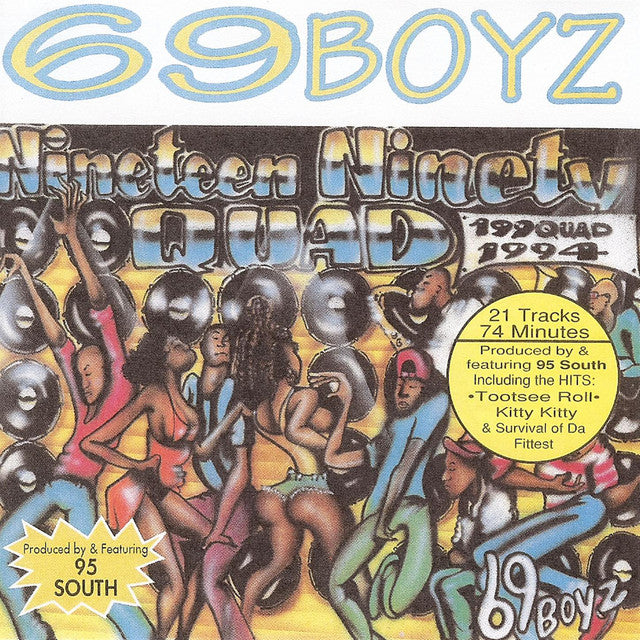 69 Boyz — 199Quad — Cassette — reference artwork; not a photo of the actual item