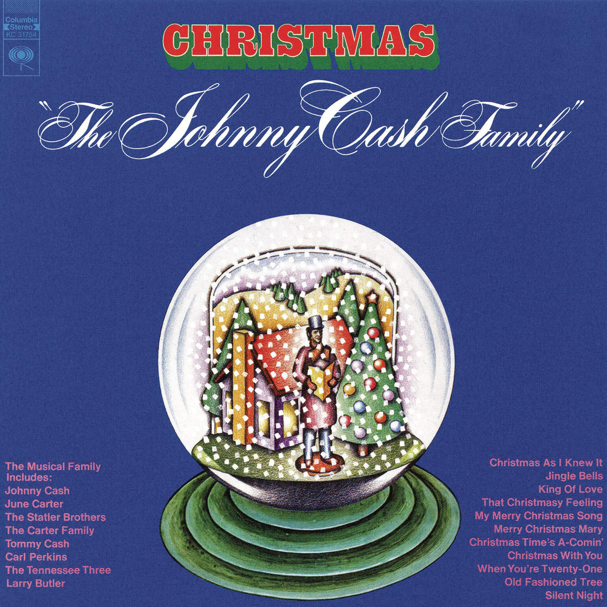 The Johnny Cash Family — Christmas — Cassette — reference artwork; not a photo of the actual item