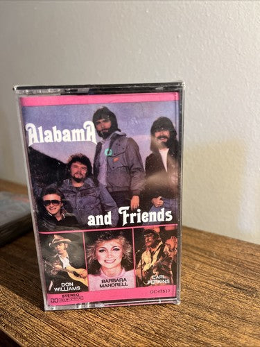 Various Artists — Alabama and Friends — Cassette — reference artwork; not a photo of the actual item