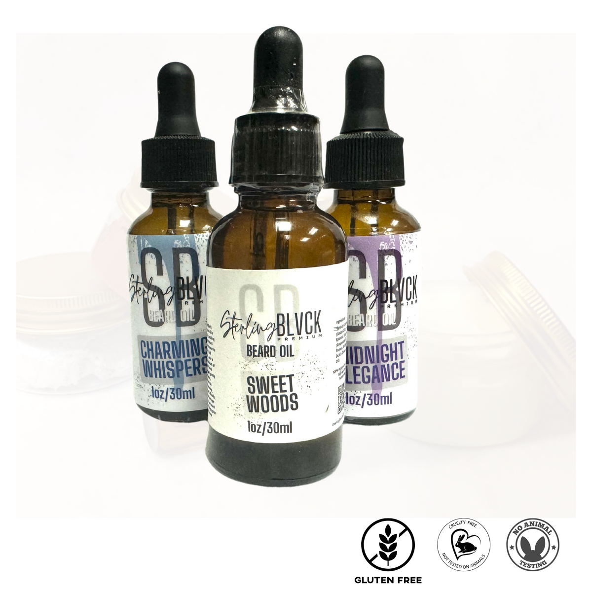 SterlingBLVCK Premium Beard Oil product detail