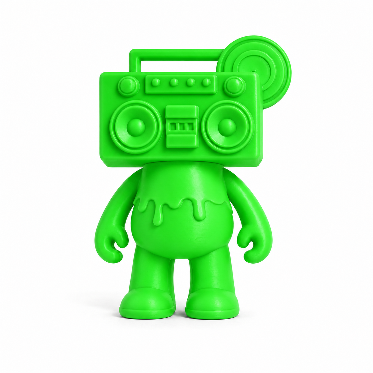 4-inch Boom Bear collectible figure product image.