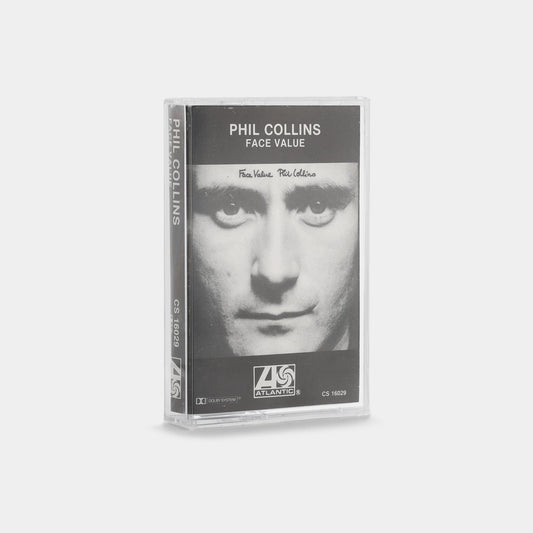 Phil Collins — Face Value — Cassette — reference artwork; not a photo of the actual item