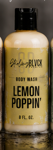 SterlingBLVCK Premium Lemon Poppin Body Wash