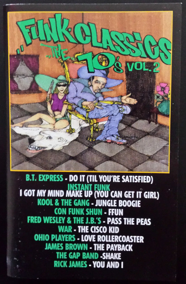 Various Artists — Funk Classics: The '70s, Vol. 2 — Cassette — reference artwork; not a photo of the actual item