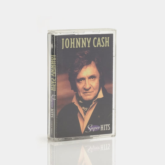 Johnny Cash — Super Hits — Cassette — reference artwork; not a photo of the actual item
