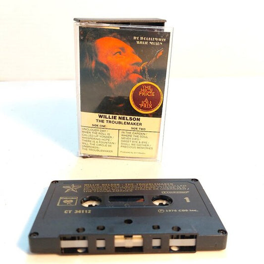 Willie Nelson — The Troublemaker — Cassette — reference artwork; not a photo of the actual item
