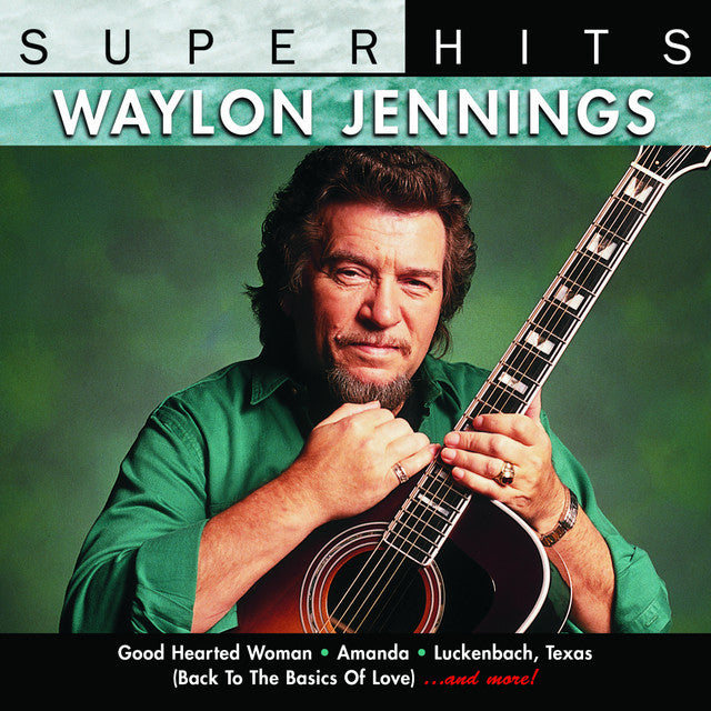 Waylon Jennings — Super Hits — Cassette — reference artwork; not a photo of the actual item