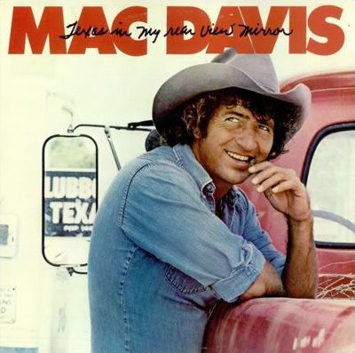 Mac Davis — Texas in My Rear View Mirror — Cassette — reference artwork; not a photo of the actual item