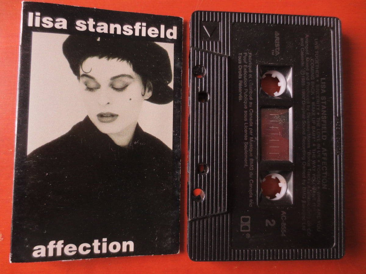 Lisa Stansfield — Affection — Cassette — reference artwork; not a photo of the actual item