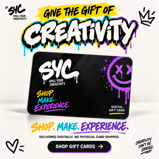 SYC Digital Gift Card - Give the Gift of Creativity