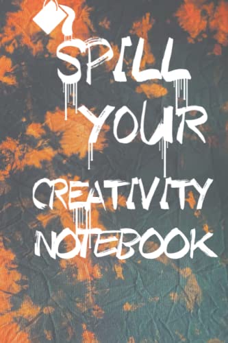Spill Your Creativity Notebook product image